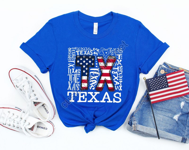 4th Of July Texas Flag Shirtfreedom Shirtfourth Of July Shirtpatriotic Shirtindependence Day Shirtspatriotic Family Shirtsmemorial Day