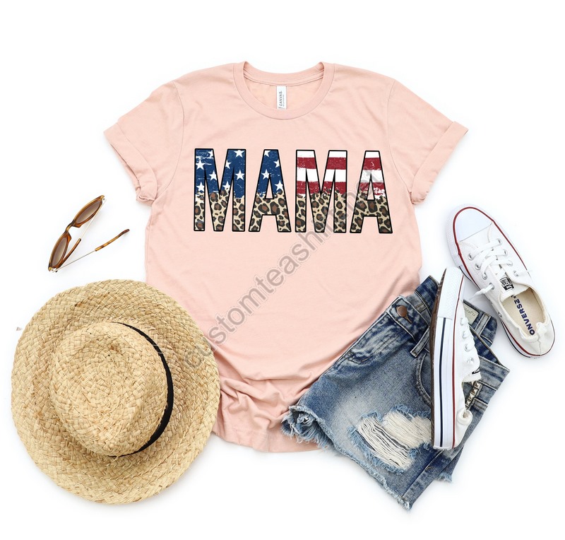 4th Of July American Mama Shirt 4th Of July Mama Shirt Freedom Shirt Fourth Of July Shirt Patriotic Shirt Independence Day Shirts