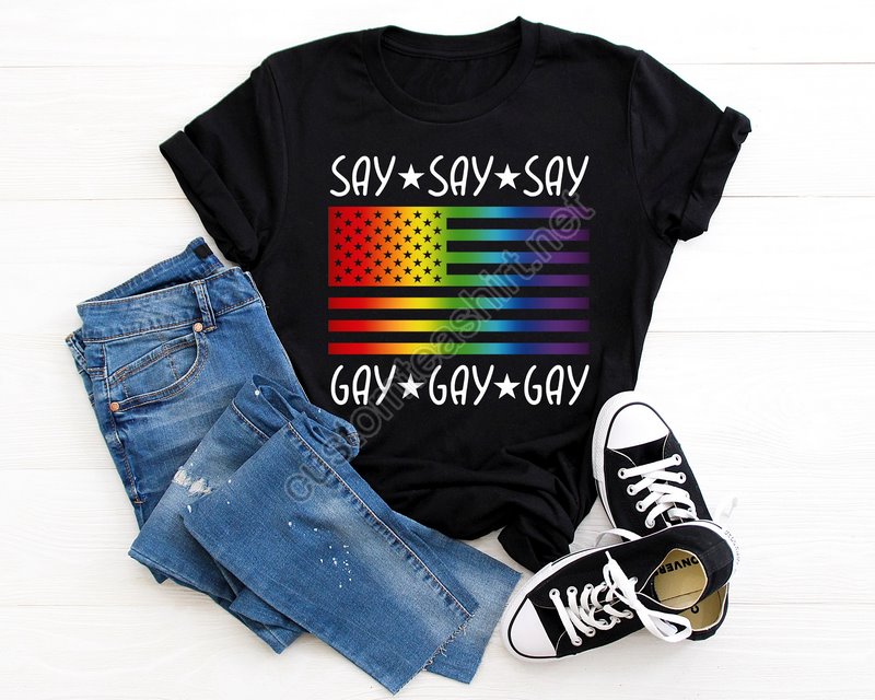 Florida It's Ok To Say Gay Shirtgay Rights T-shirthuman Rights Shirtequality T-shirtlgbtq Shirtsprotest Don't Say Gayqueer Shirt