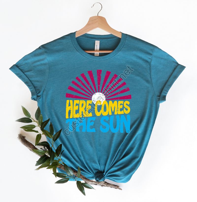 Here Comes The Sun Shirt Summer Shirt Vacation Shirt Beach Shirt Summer Vacation Shirt Beach Vacation Shirt Beach Shirt Summer Outfit