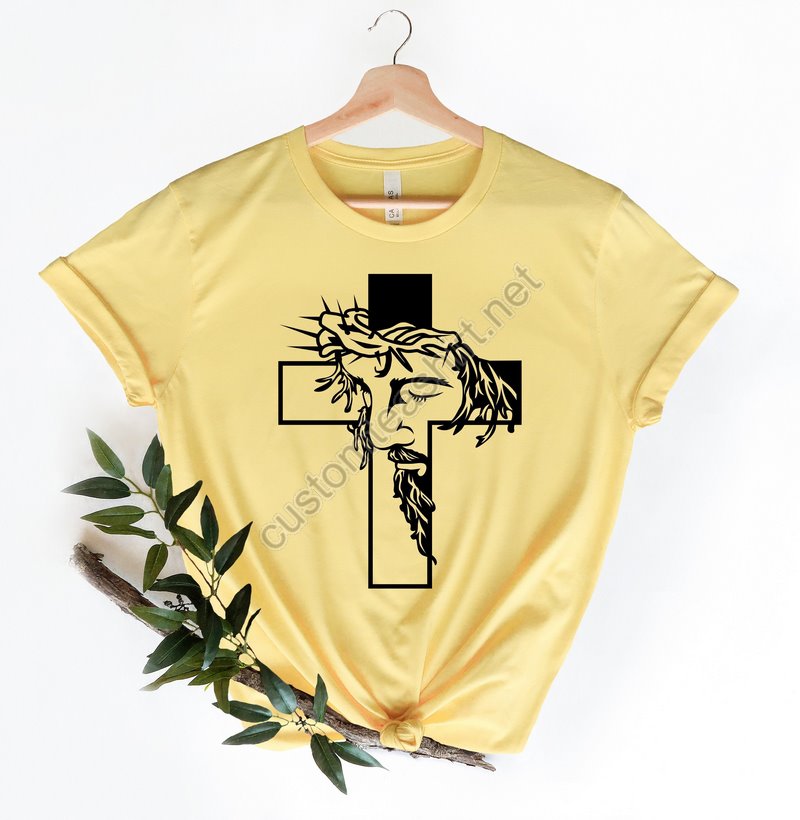 Faith Shirt Faith Cross Shirt Christian Gift Faith Gift Christian Shirts Love And Grace Shirt Faith Cross Vertical Crossjesus Shirt