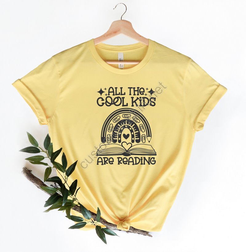 All The Cool Kids Are Reading Shirtreader Gifts Shirtreadingsleepingsnacking Shirtnapping Shirtbookstagram Teebook Lover Gift