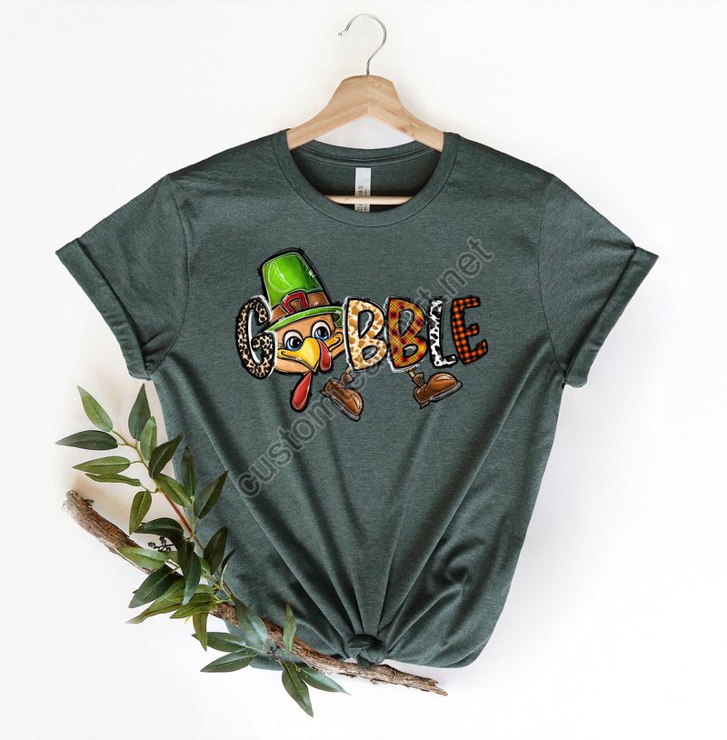 Gobble Gobble Thanksgiving Sweatshirtthanksgiving T Shirt Womensfamily Thanksgiving Shirtsfunny Thanksgiving 2022thanksgiving Sweatshirt