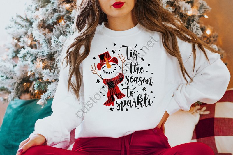 Tis The Season To Sparkle Sweatshirtmatching Family Christmas Shirtsmatching Christmas 2022 Shirtsmatching Xmas Teeswinter Sweatshirt