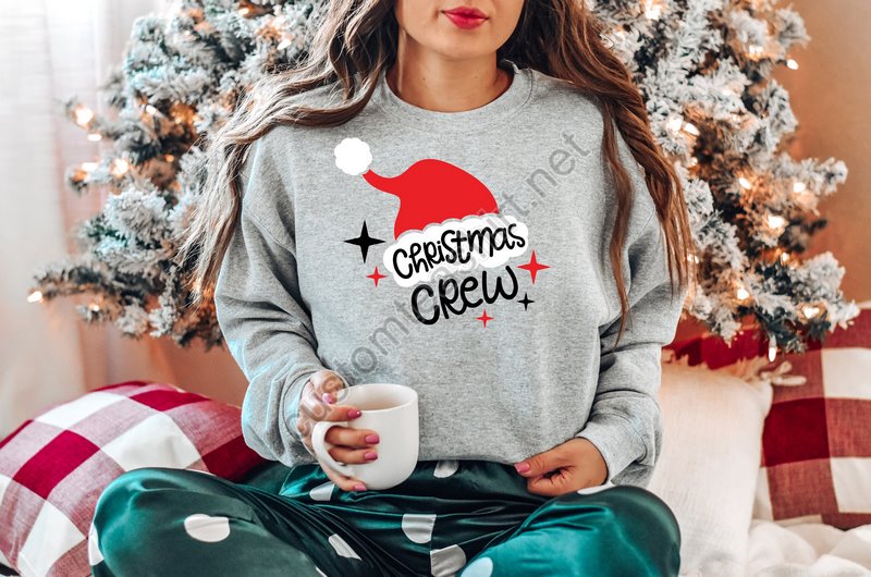 Christmas Crew Sweatshirtfamily Matching Christmas Shirtmatching Family Christmas Sweaterwinter Sweatshirtchristmas Shirt For Woman