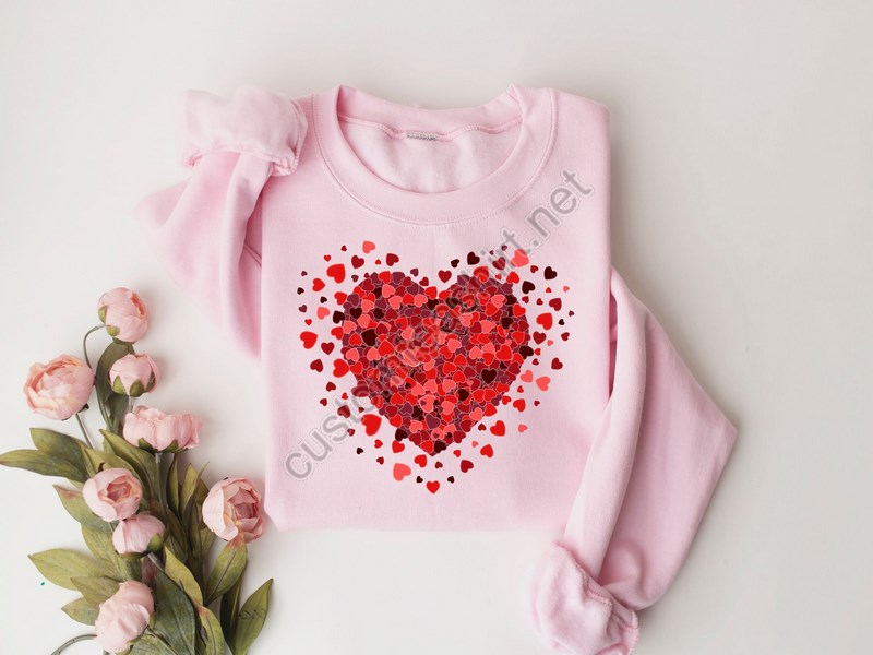 3d Hearts Valentines Day Shirtvalentines Day Shirts For Womanheart Shirtcute Valentine Shirtvalentines Day Giftcheetah Valentines