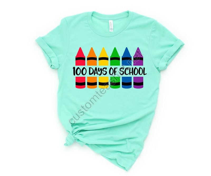 Boy Girl Happy 100 Days Shirt100 Days Brighter Shirtteacher Shirt100th Day Of Schoolback To School Shirtteacher Appreciation