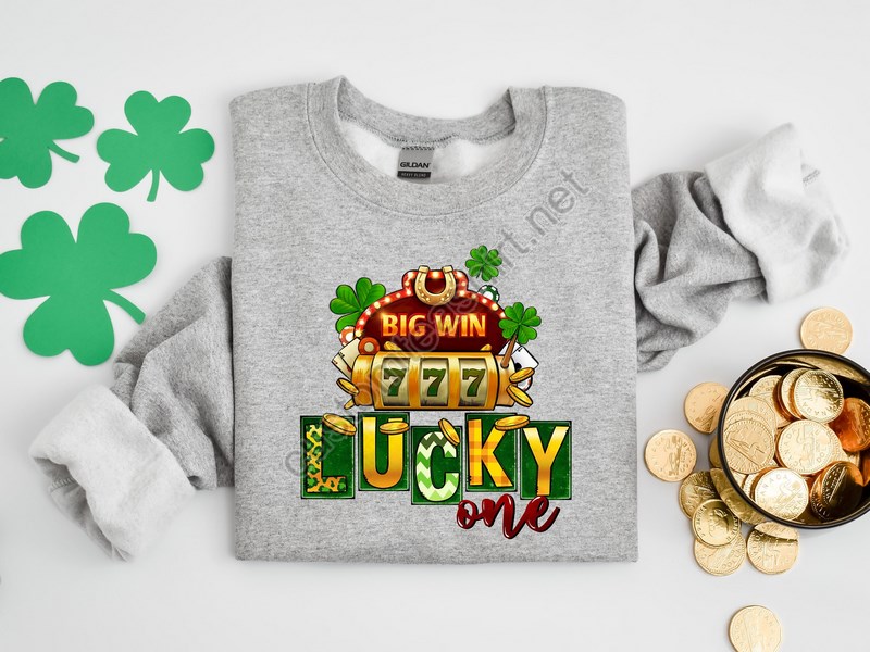 St Patrick's Lucky One Shirt Lucky Shirt Happy Go Lucky Shamrock Shirt St Patty's Shirt St Patrick's Day Gift Irish Shirt