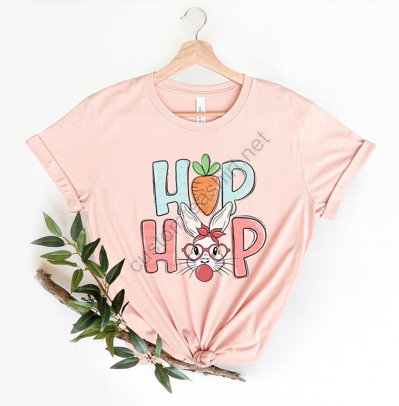 Hip Hop Easter Bunny Shirt Easter Shirt Hip Hop Shirt Cute Easter Shirt Toddler Easter Shirt Easter Family Shirt Easter Matching Shirt