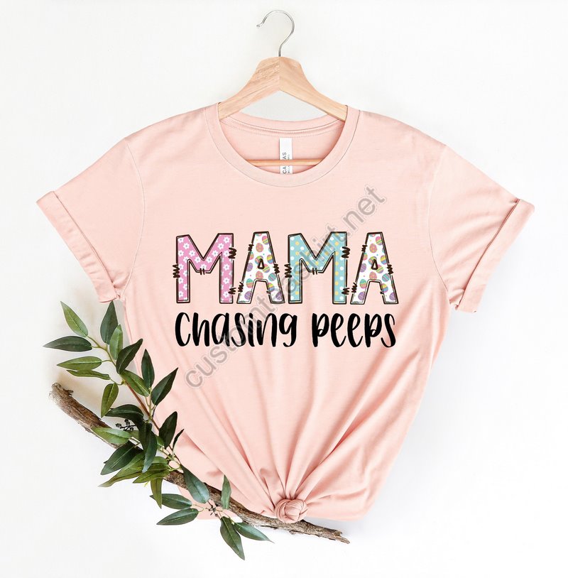 Mama Chasing Shirteaster Gift For Momeaster Womens Sweathirtmama Bunny T-shirteaster Mom Shirtmama Bunny Easter Sweatshirt