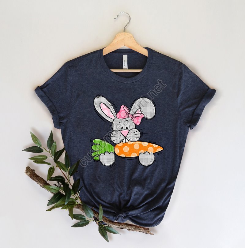 Girls Bunny Shirt Girl Bunny Tee Girl Easter Shirt Easter Bunny Shirt Easter Shirt Toddler Easter Shirt Unisex Tee Youth Easter Shirt