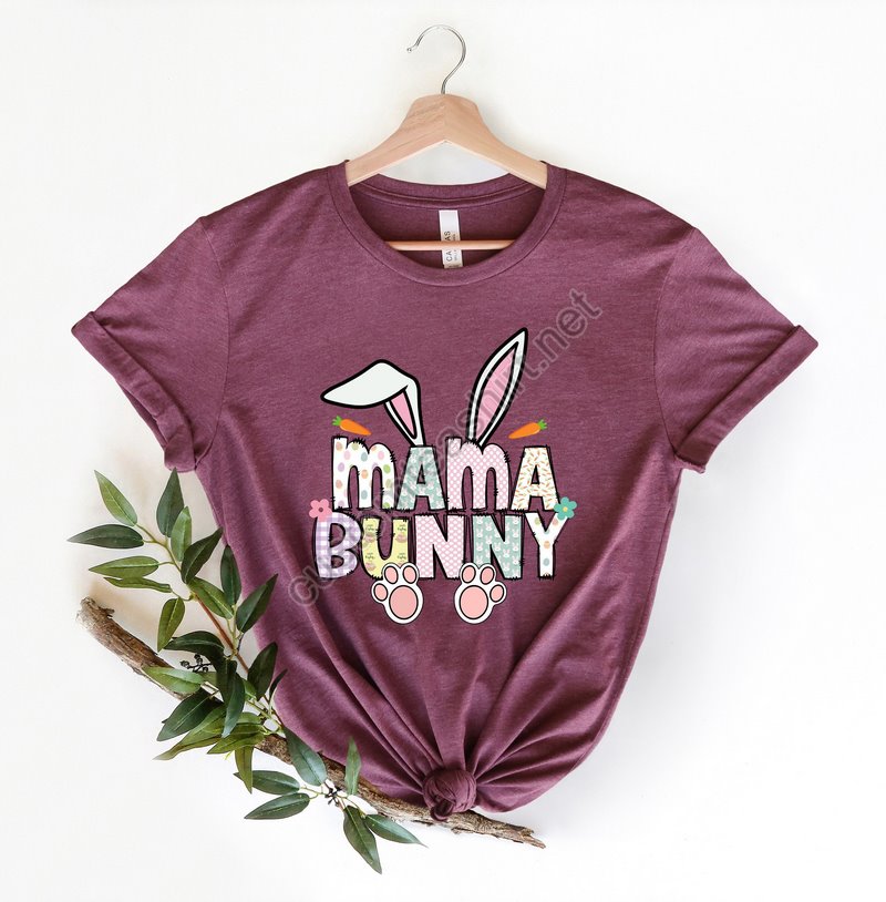 Mama Bunny Shirteaster Gift For Momeaster Womens Sweathirtmama Bunny T-shirteaster Mom Shirtmama Bunny Easter Sweatshirt