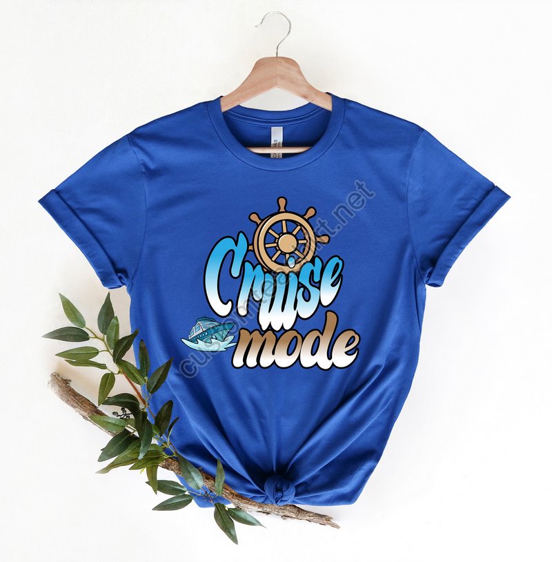 Cruise Mode Shirtcruise Life Shirtcruise Vacation Teefamily Cruise Matching Shirtsummer Friend T-shirtcruise Squad Shirt