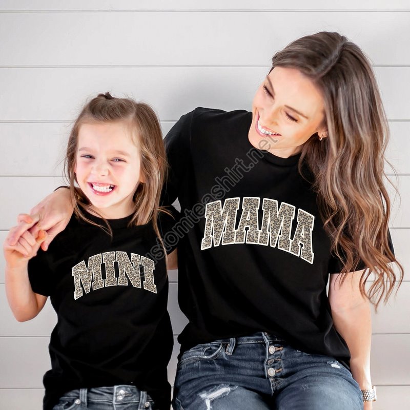 Mama Leopard Shirtmini Leopard Shirtmama's Girl Shirtleopard Mama Shirtleopard Mini Shirtmama Mini Matching Shirtmother Day Shirt