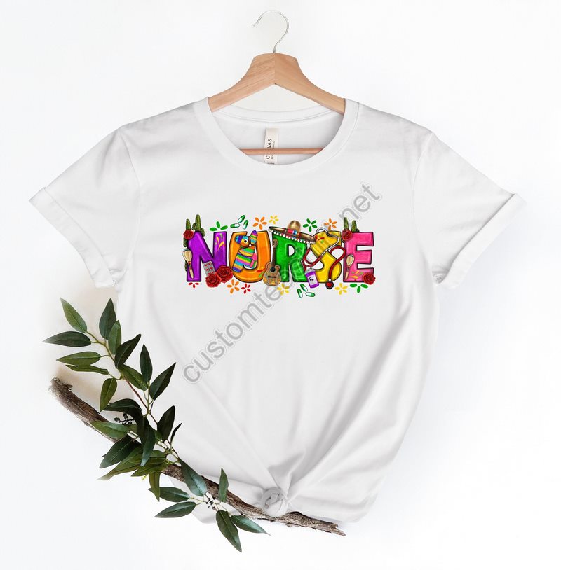 Nurse Shirt Cinco De Mayo Shirt Gift For Cinco De Mayo Party Drinking Shirt Gift For Nurses Tequila Shirtmexican Fiesta Shirt