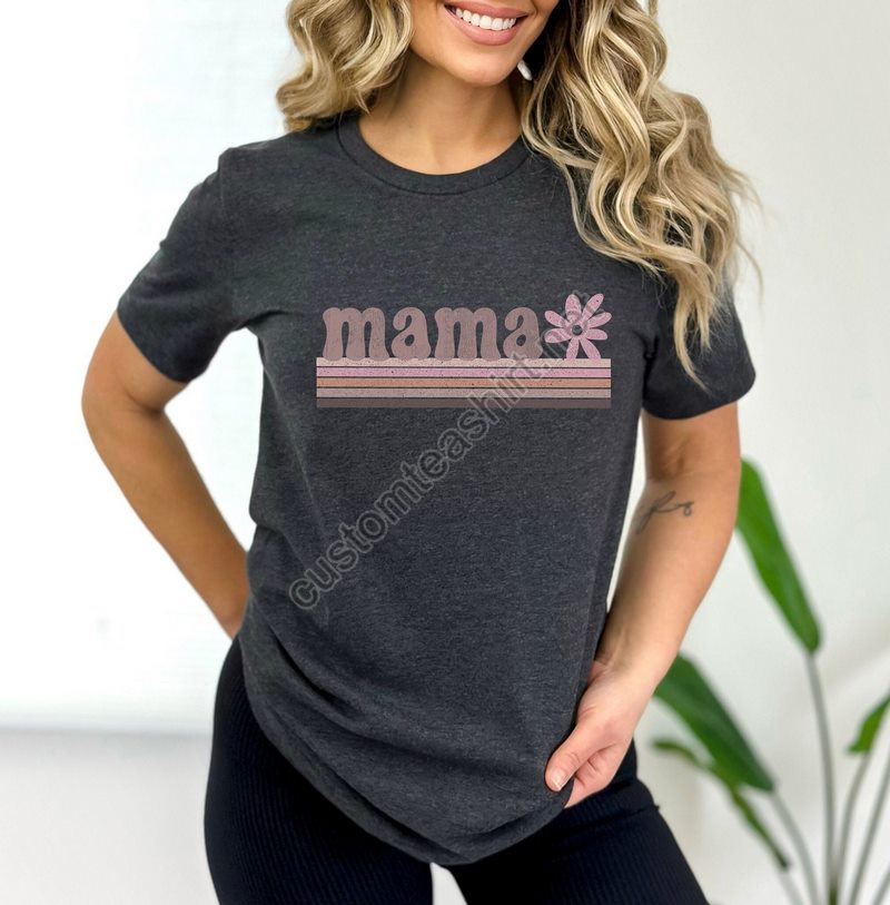 Retro Mama Shirtmama Shirtmommy Shirtgift For Momgift For Hermothers Daymom Life Tshirtmom To Be Shirt Mom Life T-shirt Mother Life