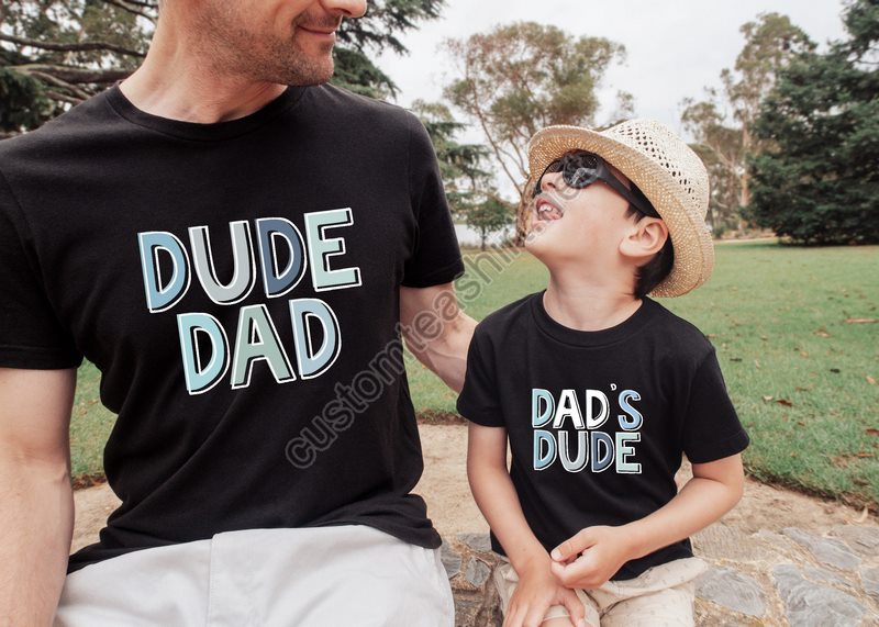 Dad And Don Shirtdad's Dude Shirtfather And Son Shirtsdad And Me Teesfather's Day Matching Shirtsfather Birthday Giftdaddy Shirt