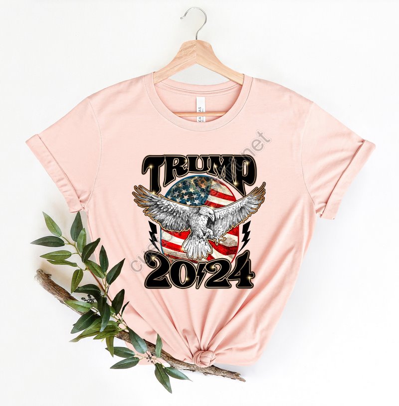 Trump Flag Shirt 2024 Trump Shirt Republican T Shirt Voting Shirt Maga Ladies Shirt Maga 2024 Trump Election Tee Maga Men's Shirts