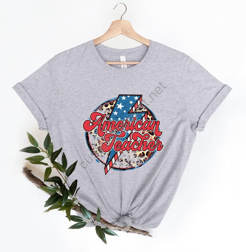 All American Teacher Shirt American Teachers 4th Of July Teachers Shirt Fourth Of July Shirts Usa Teachers American Flag And Teachers