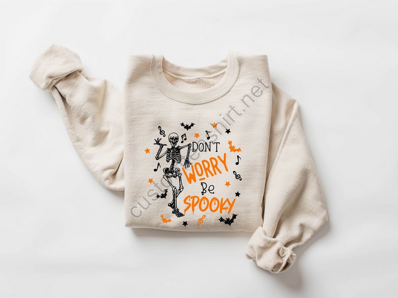 Dancing Skeletons Sweatshirthalloween Trick-or-treathalloween Trick-or-treat Shirtfunny Halloween Shirtretro Halloween Sweatshirt