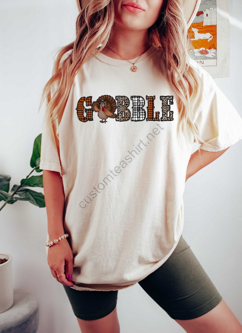 Gobble Sweatshirt Hoodie Gobble Turkey Sweatshirt Thanksgiving Sweatshirt Thanksgiving Hoodie Trendy Hoodie Trendy Sweatshirt