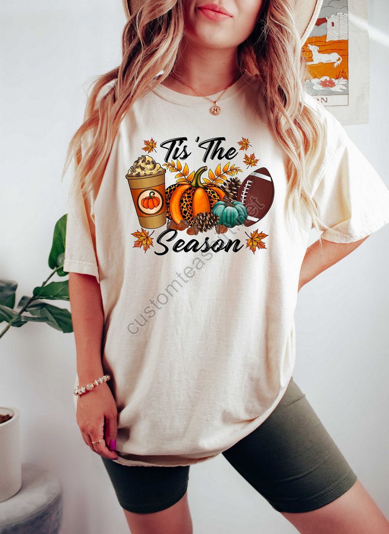 Tis The Season Sweatshirtthanksgiving Shirtthankful Teefall Shirthello Pumpkinfamily Matching Shirtfall Sweatshirtfootball Sweatshirt