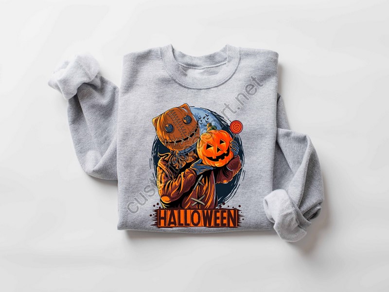 Pumpkin Man Halloween Sweatshirt Pumpkin Halloween Sweatshirt Skeleton Halloween Shirt Pumpkin Shirt Fall Sweatshirt For Women