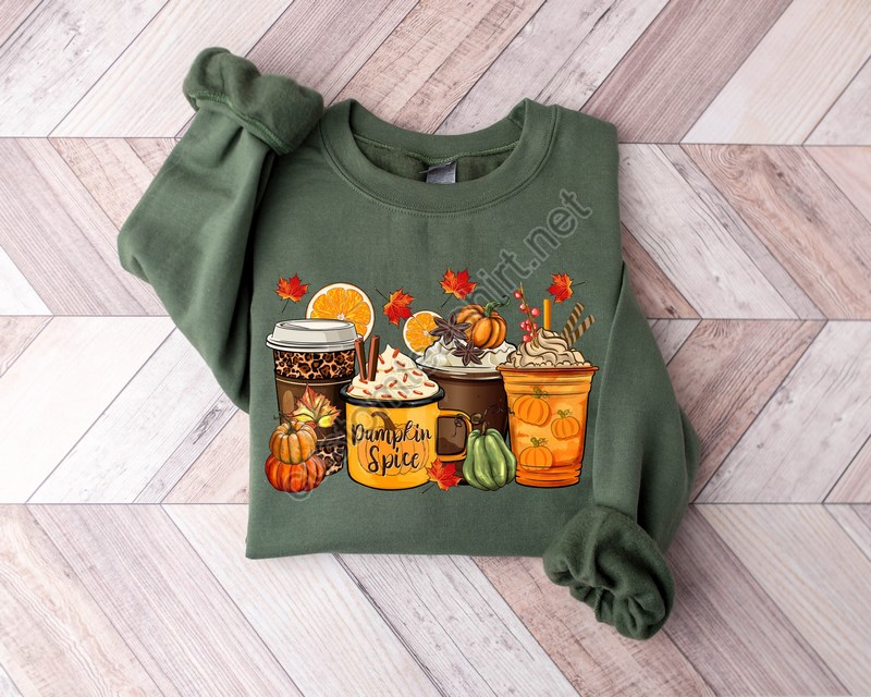 Fall Coffee Sweatshirt Thanksgiving Sweatshirt Gobble Shirt Fall Shirt Thanksgiving Shirt Turkey Shirt Coffee Thanksgiving Sweatshirt