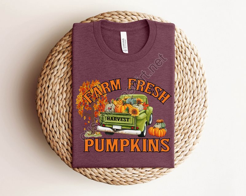 Farm Fresh Pumpkins Sweatshirt Fall Lover Sweatshirt Pumpkin Patch Sweatshirt Autumn Sweatshirt Pumpkin Day Sweatshirt