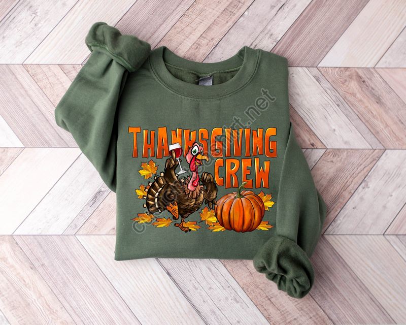 Thanksgiving 2023 Thanksgiving Crew Thanksgiving Gift Thanksgiving Sweatshirt Matching Thanksgiving Sweatshirt Thanksgiving Day Gifts