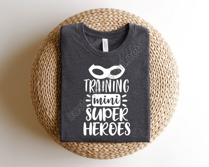 Training Mini Super Heroes Shirt Teacher Shirt Back To School Shirt Special Education Teacher Gift For Teacher Kindergarten Elementary