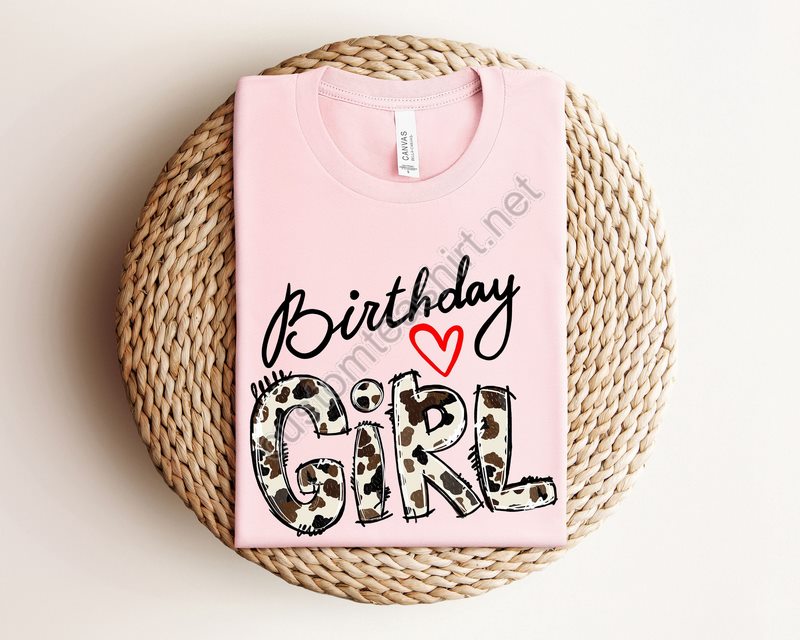 Birthday Shirtbirthday Shirt For Womenbirthday Girl Shirtit's My Birthday Shirtbirthday Party Shirtwestern Cow Birthday Girl Shirt