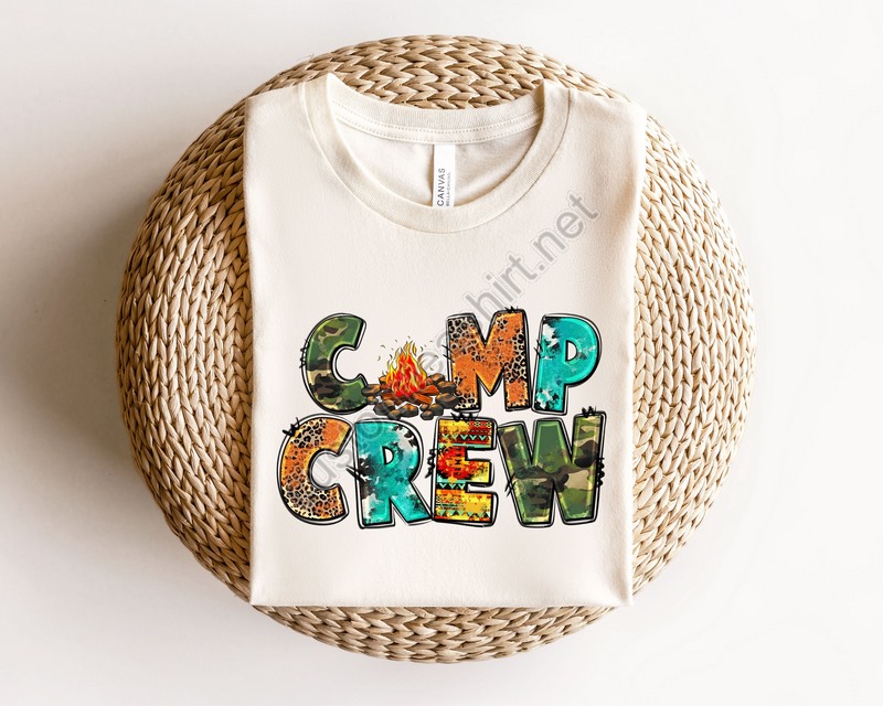 Camp Crew Shirt Camp Shirt Camp Life Leopard Shirt Camping Crew Shirt Camping Shirt Leopard Leopard Shirt Adventure Shirt