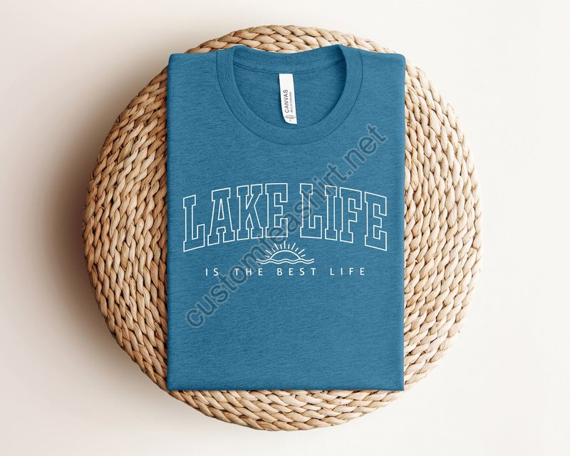 Lake Life Shirt Lake Shirt Gift For Travel Lover Gift For Adventurer Wildlife Shirtsvacation Shirtsgift For Hercamper Shirt Lakelife