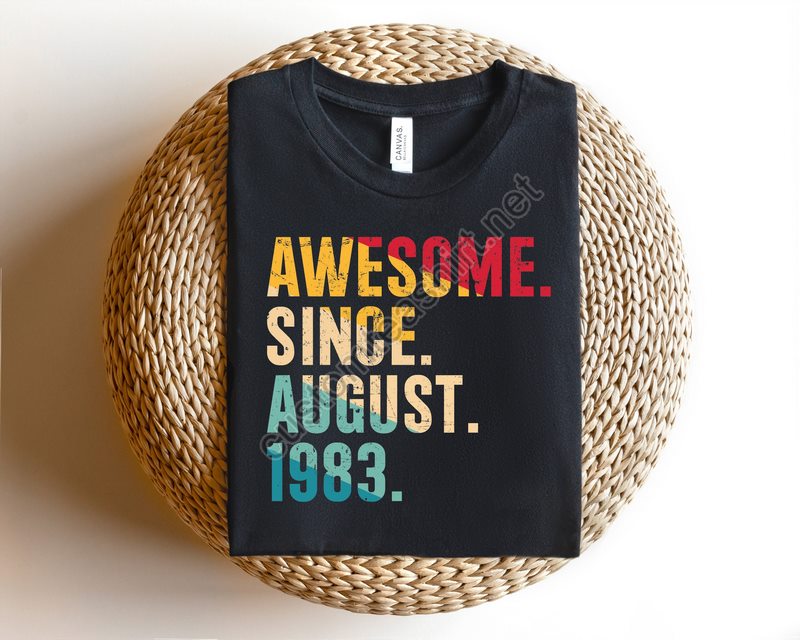 Awesome Since September 1983 Shirt September Birthday Gift September Birthday Shirt September 1983 Shirt 40th Birthday For Women