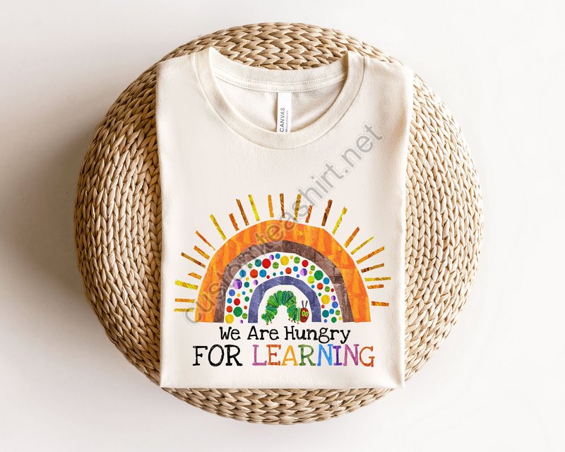 We Are Hungry For Learning Shirt Back To School Gift 1st Day Of School Funny Teacher Shirt Teacher Gifts Teacher T-shirt