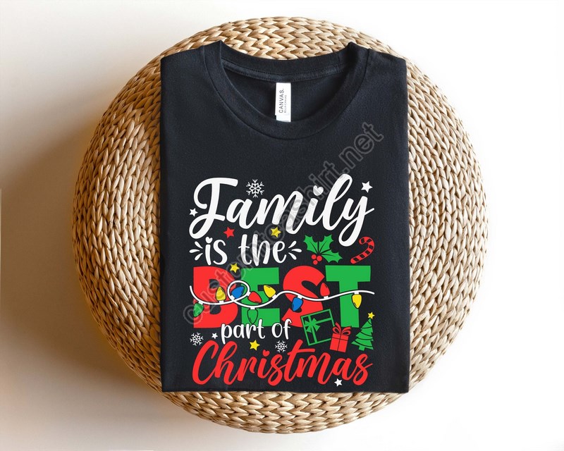 Family Is The Best Part Of Christmas Shirt Family Christmas Shirt Christmas Matching Shirt Family Christmas Gift Christmas Crew Shirt