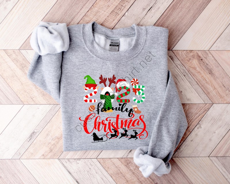 Christmas Family 2023 Shirtfamily Christmas Shirtchristmas Family Sweatshirtfamily Matching Christmas Shirtchristmas Family Gift