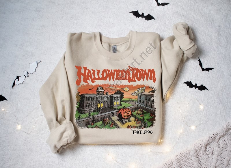 Halloweentown Est 1998 Sweatshirt Halloweentown University Retro Halloweentown Sweatshirt Fall Sweatshirt Halloween Sweatshirt