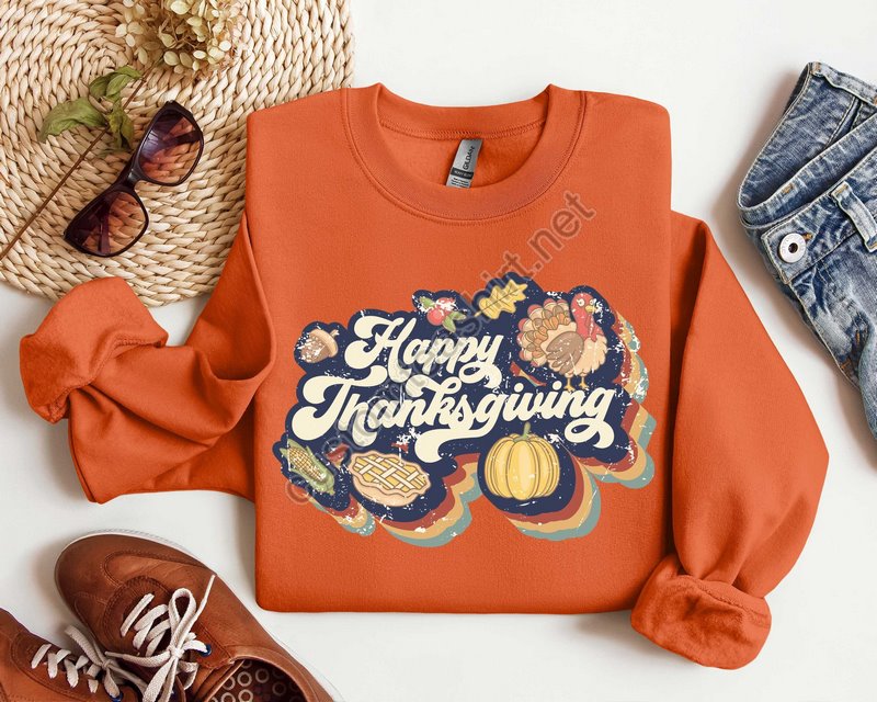 Family Thanksgiving 2023 Sweatshirthappy Thanksgiving Sweatshirtthanksgiving Hoodiefamily Thanksgiving Shirtchristian Gifts For Women