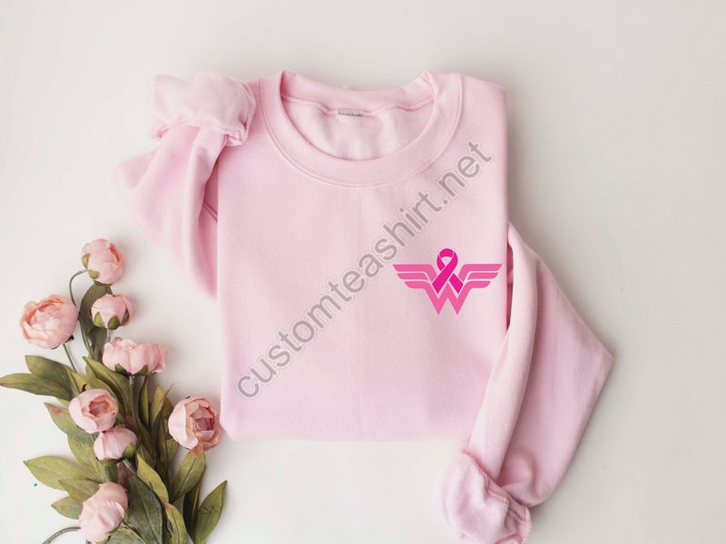 Support The Fighters Shirt Admire The Survivors Shirt Honor The Taken Pink Ribbon Shirt Breast Cancer Awareness Pink Day Sweatshirt