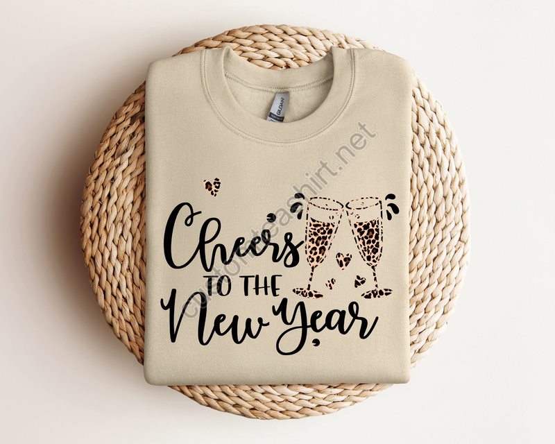 Cheers To The New Year Shirt2024 Happy New Year Sweatshirthappy New Year Shirt New Years Shirthappy New Year Shirtnew Year Gift