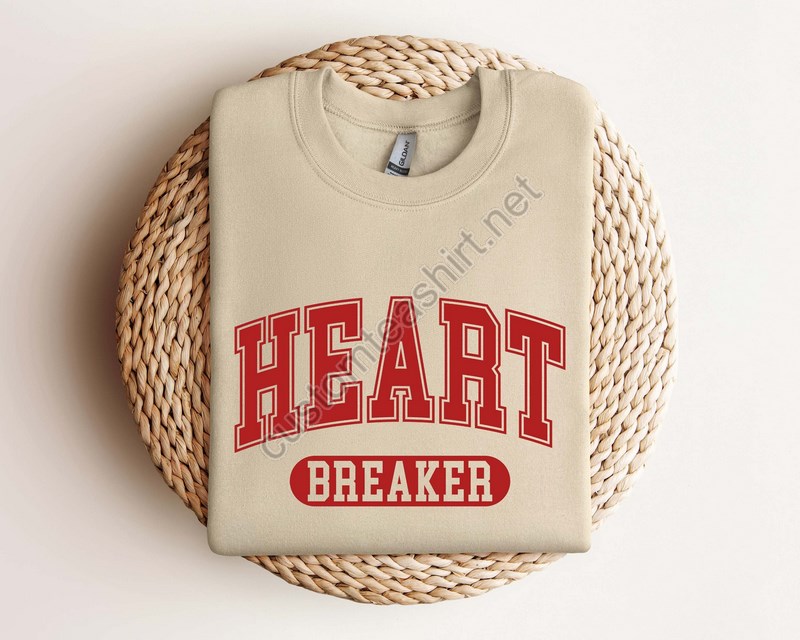 Heart Breaker Sweatshirt Valentines Day Sweatshirt Valentines Sweatshirt Valentines Day Shirt For Women Retro Valentines Shirt