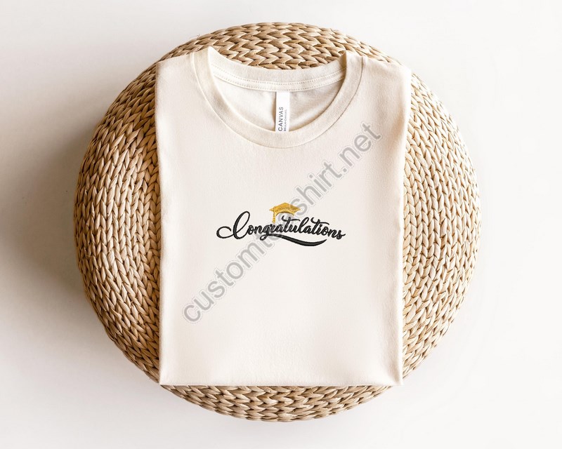 Congratulations Embroidery Shirt2024 Grad Embroidery Shirtclass Of 2024 Embroidery Shirtsenior Embroidery Shirtgraduation 2024 Shirt