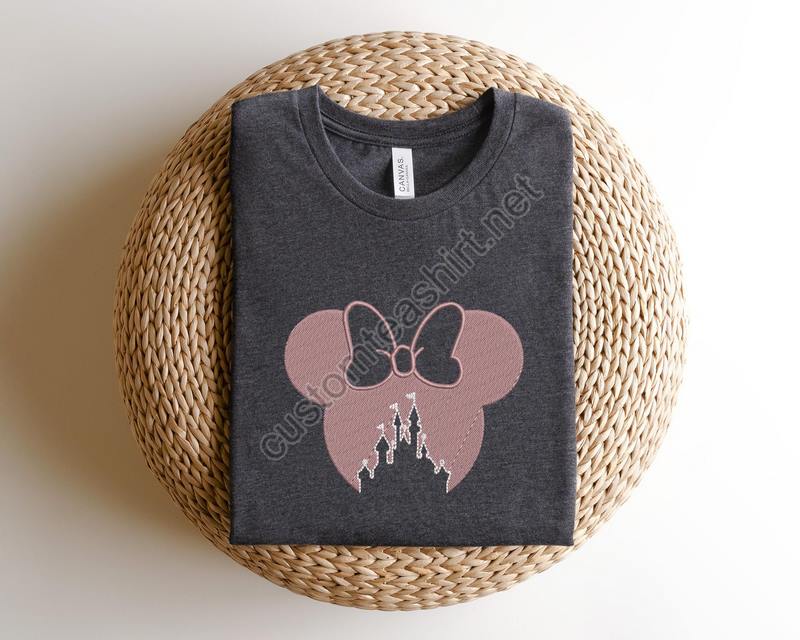 Disney Embroidery Shirtdisney Matching Embroidery Vacation Shirtdisney Family Vacation Embroidery Shirtminnie Mickey Embroidery Shirt