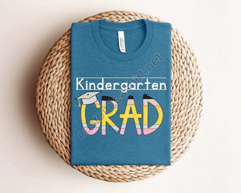 Kindergarten Grad Shirt Senior Shirtgraduation 2024senior 2024 Giftgraduation Kindergarden Gift Ideakindergarten Graduation Shirt