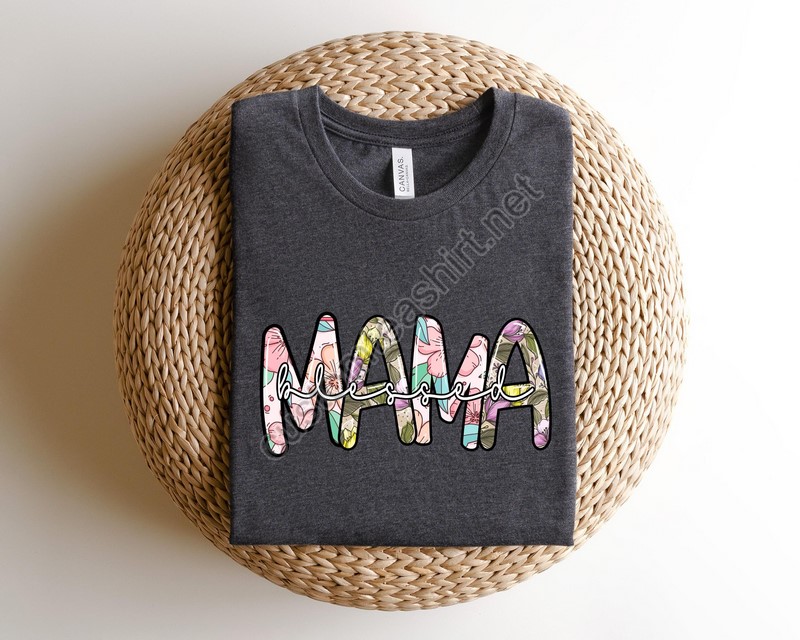 Blessed Mama Sweatshirt Mom Life Shirt Mother T-shirt Cute Mom Shirt Cute Mom Gift Mothers Day Gift New Mom Gift