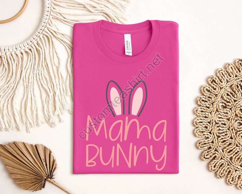 Mama Bunny Sweatshirt Happy Easter Sweater Mama Bunny Easter Sweatshirt Easter Expecting Mama Top Mama Easter Sweatshirt Or Hoodie