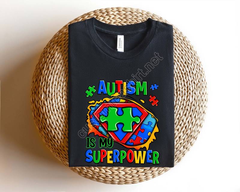 Autism Is My Superpower Shirtautism Shirtautism Momawareness Shirtpuzzle Shirtautism Mom Shirtautism Awareness