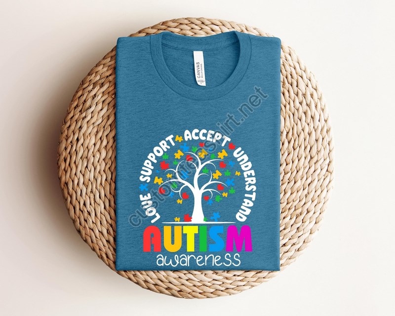 Colorful Autism Puzzle Shirt Autism Shirt Autism Mom Shirt Puzzle Shirt Autism Puzzle Shirt Autism Awareness Shirt Proud Mom Shirt